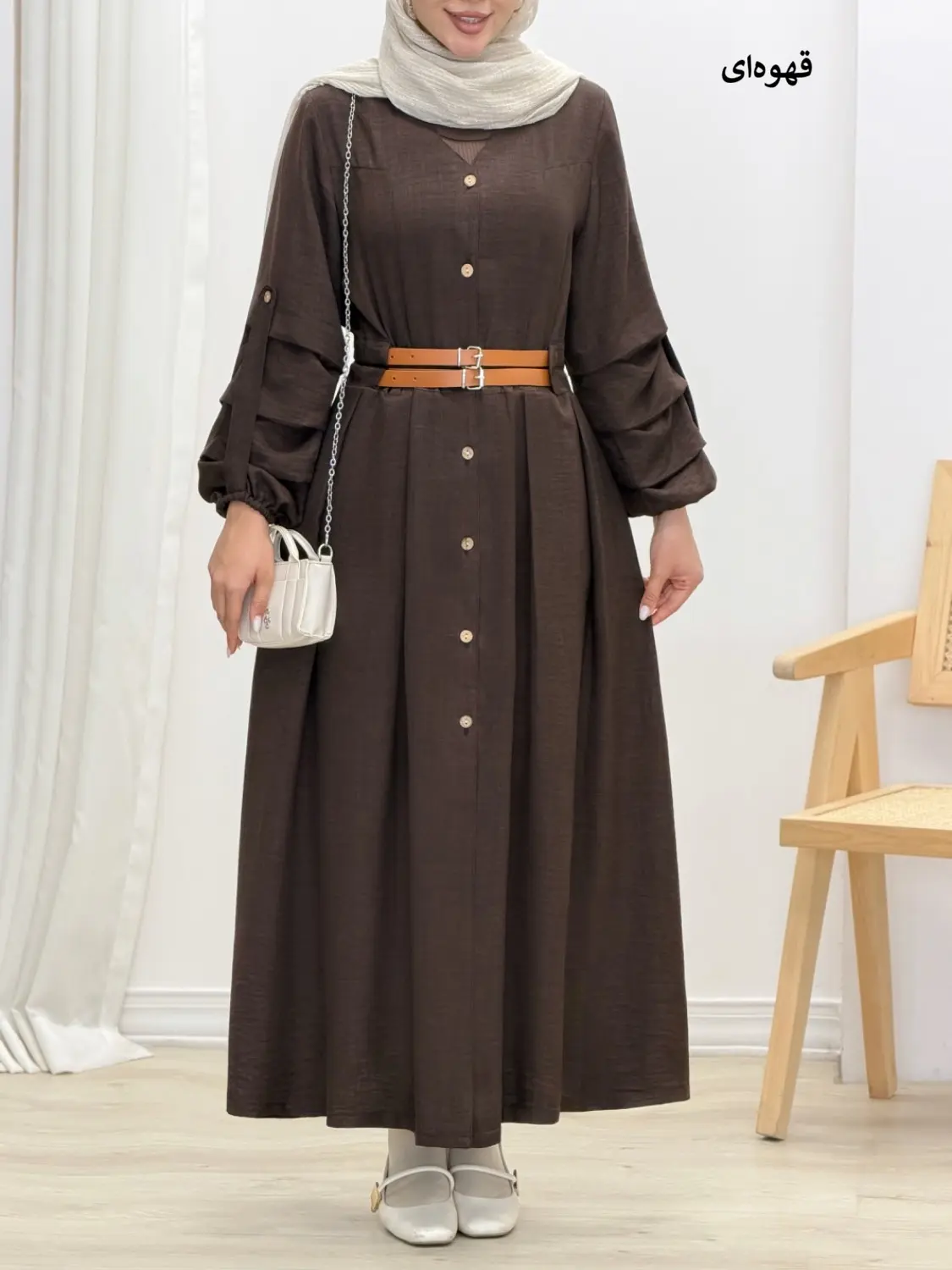 6501-پیراهن پریناز (ایراددار)